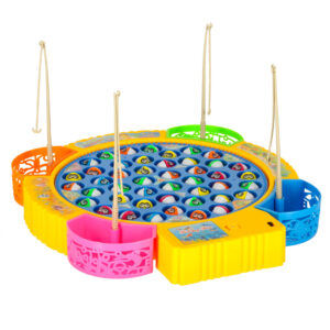 Gra zręcznościowa rybki łowienie 45 rybek + 4 wędki