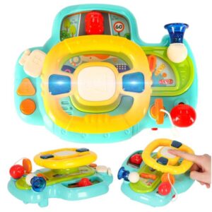 Zabawka interaktywna kierownica symulator muzyka dźwięki