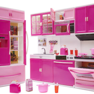 Mebelki dla lalek 4 segmenty dźwięki LED 48 cm