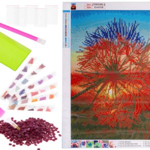 Haft diamentowy mozaika diamentowa zestaw 5D dmuchawiec