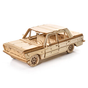 Drewniane Puzzle 3D - Fiat 125P
