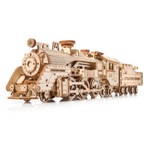 Drewniane Puzzle 3D - Lokomotywa