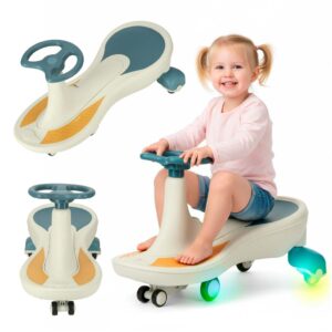 Jeździk grawitacyjny LED świecące koła z muzyką grający 76 cm max 100 kg