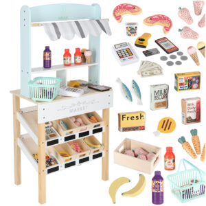 Market stragan supermarket z kasą