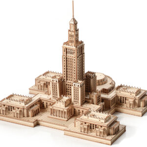 Drewniane Puzzle 3D - Pałac Kultury i Nauki