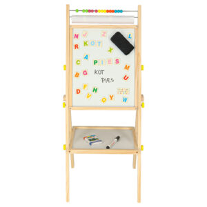 Tablica magnetyczna kredowa dwustronna 38 cm x 37 cm x 90 cm